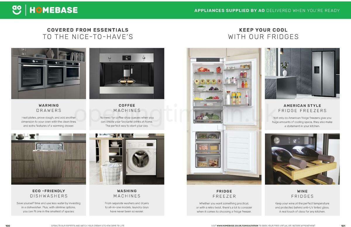 Homebase Kitchen Brochure Offers from 28 November