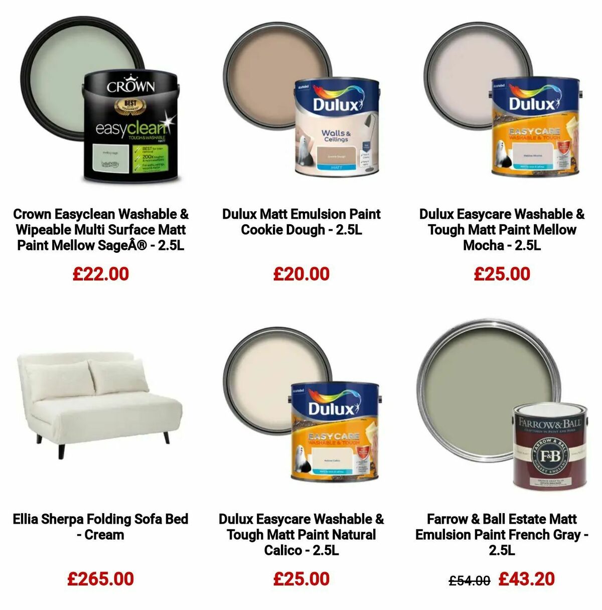 Homebase Offers from 11 September