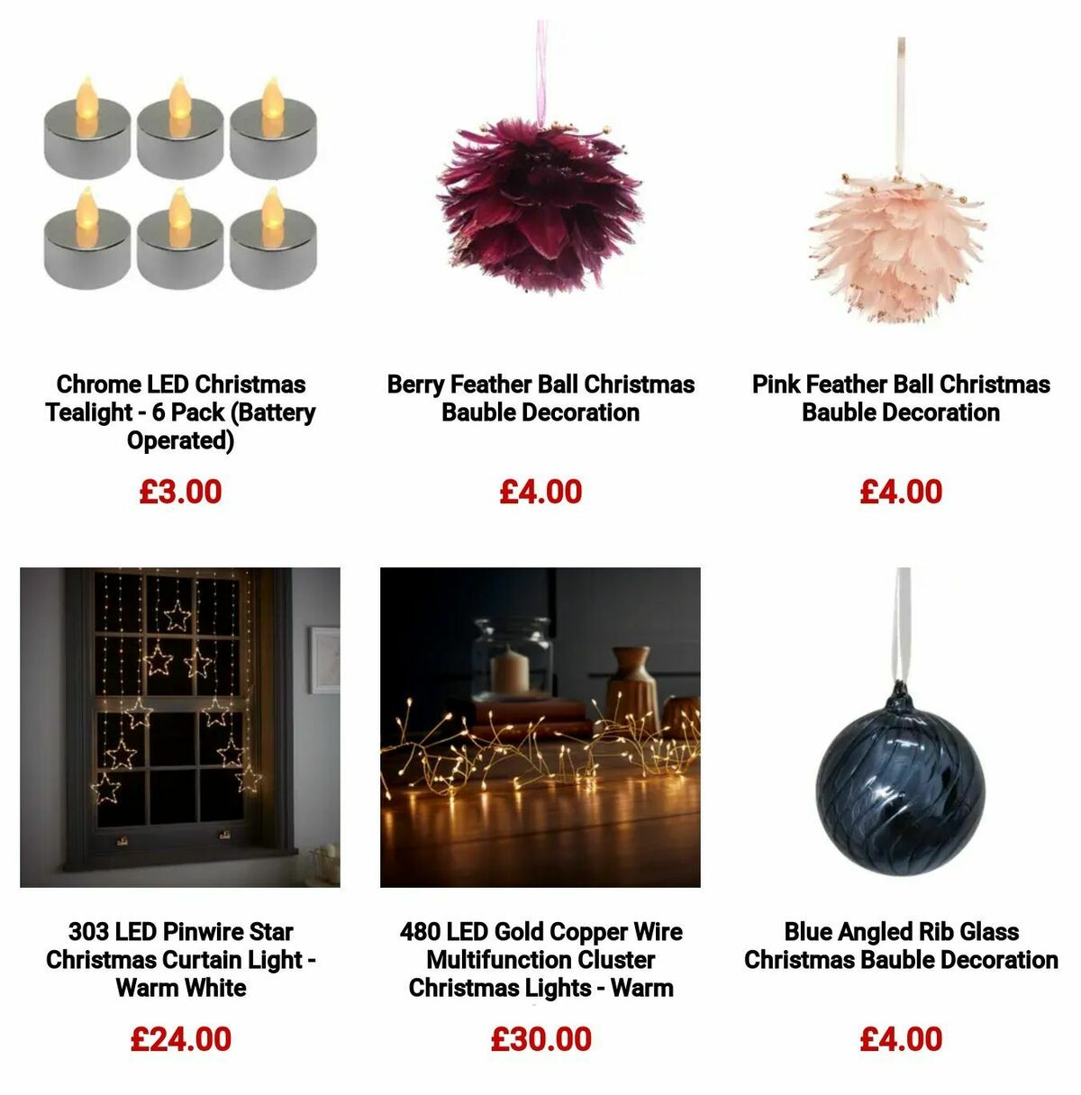 Homebase Christmas Offers from 27 October