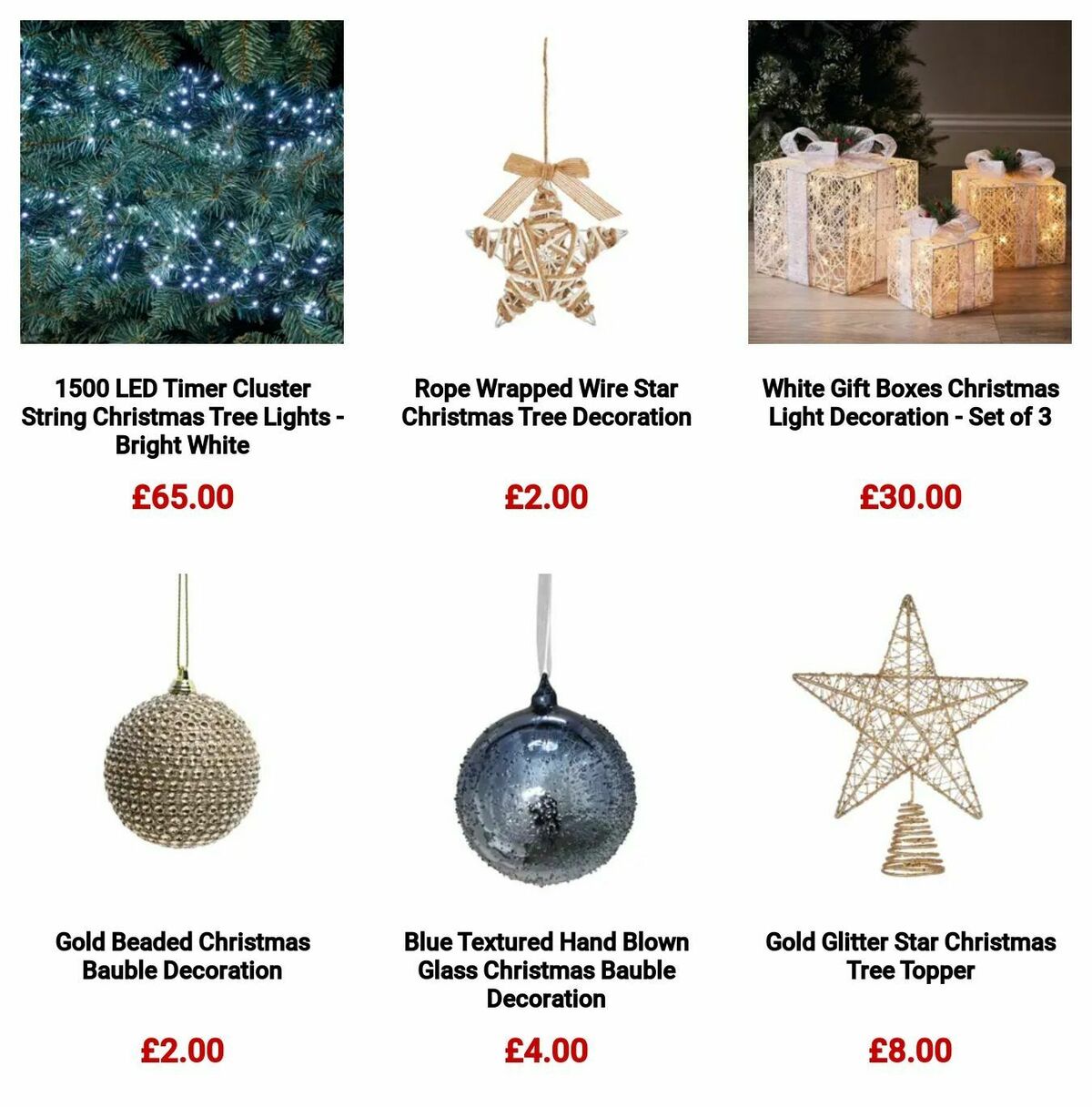 Homebase Christmas Offers from 27 October