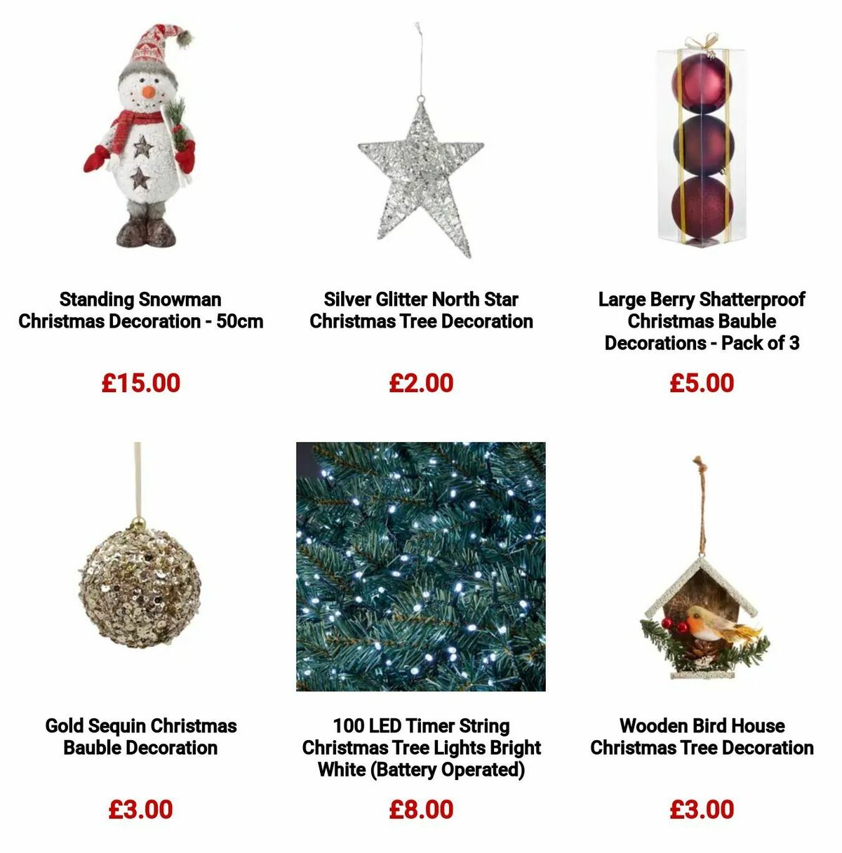 Homebase Christmas Offers from 27 October