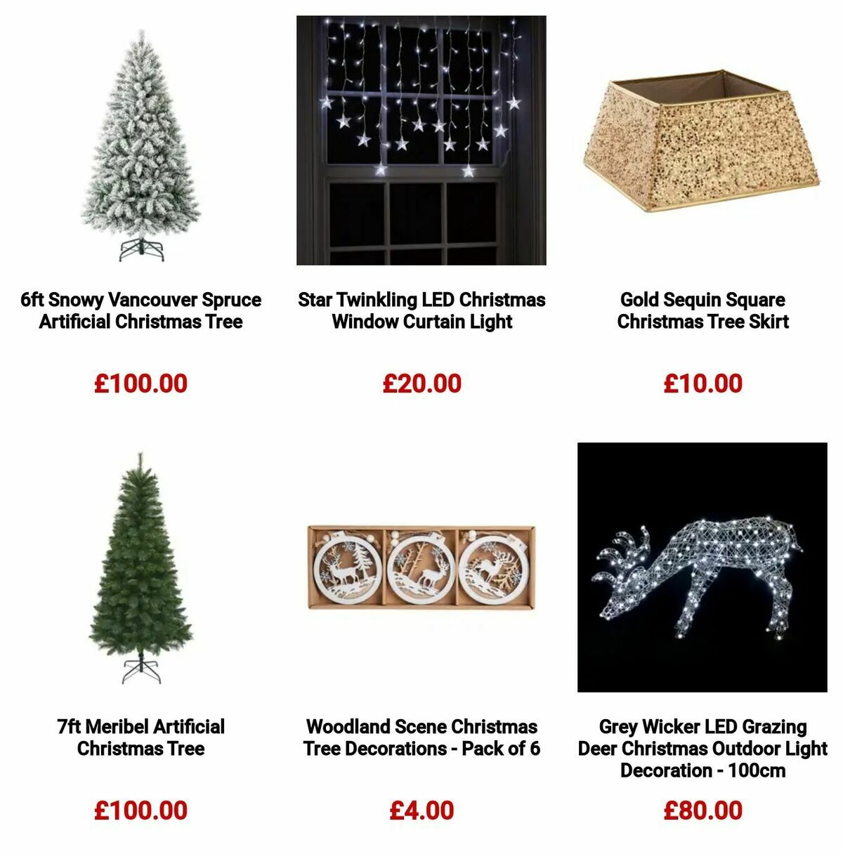 Homebase Christmas Offers from 27 October