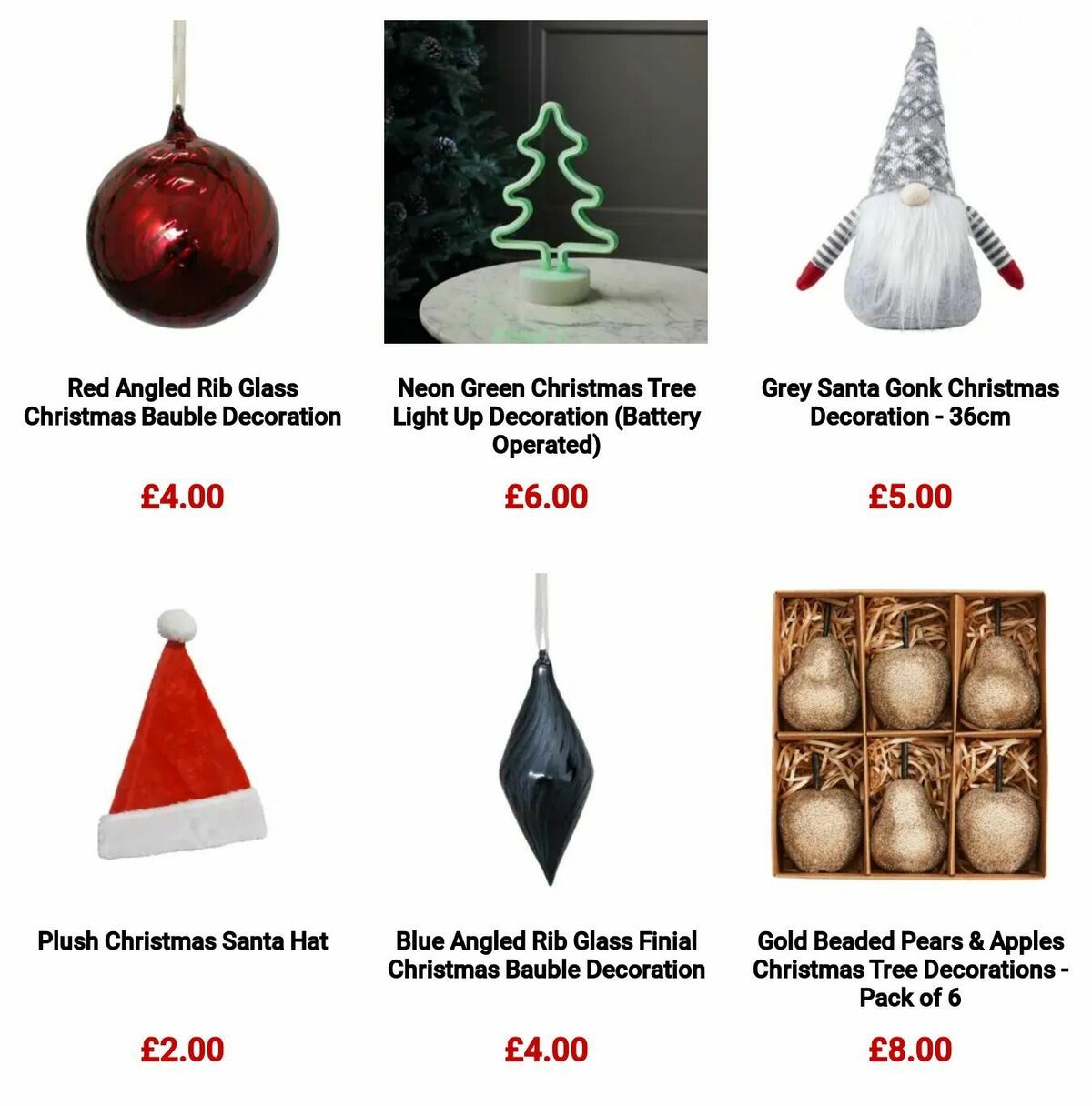 Homebase Christmas Offers from 27 October