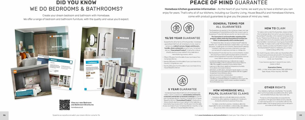 Homebase Kitchens Brochure Offers from 24 November