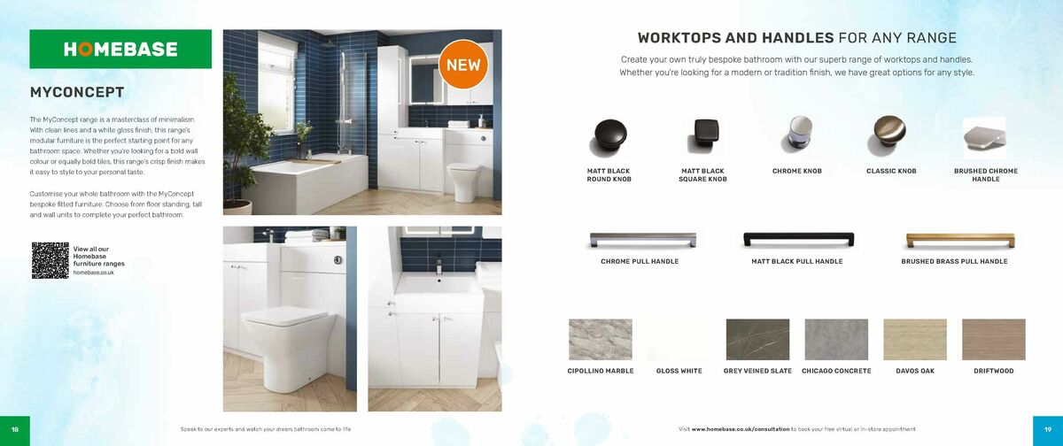 Homebase Bathrooms Brochure Offers from 14 December