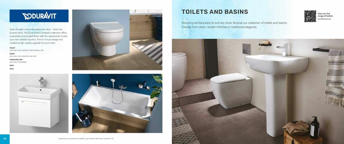 Homebase Bathrooms Brochure Offers from 14 December