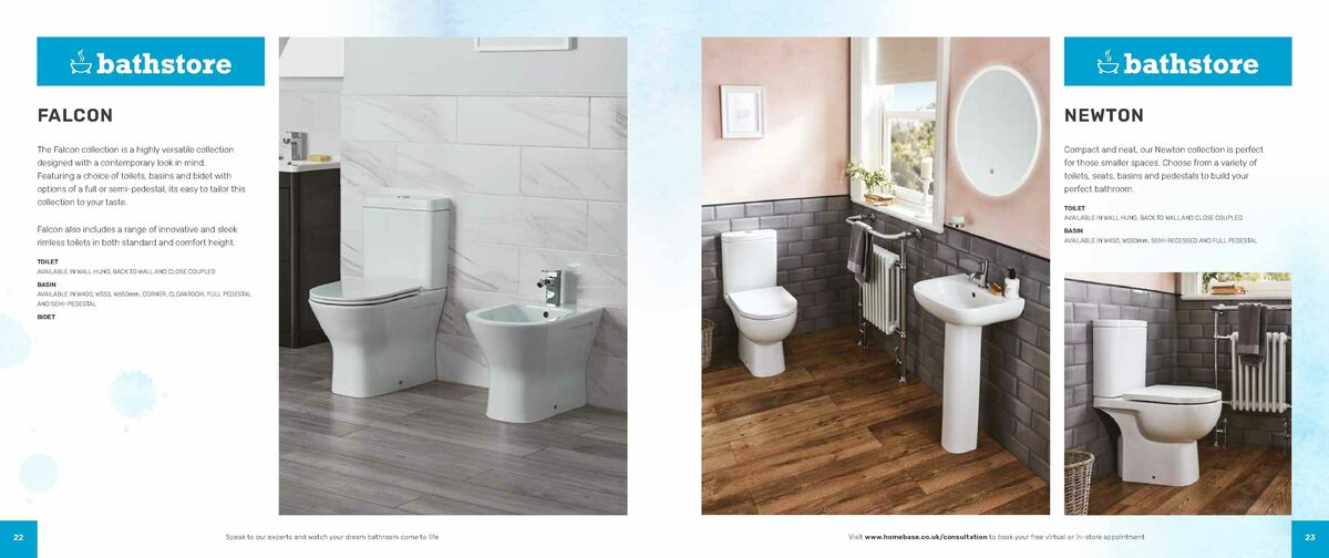 Homebase Bathrooms Brochure Offers from 14 December