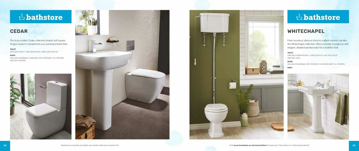 Homebase Bathrooms Brochure Offers from 14 December