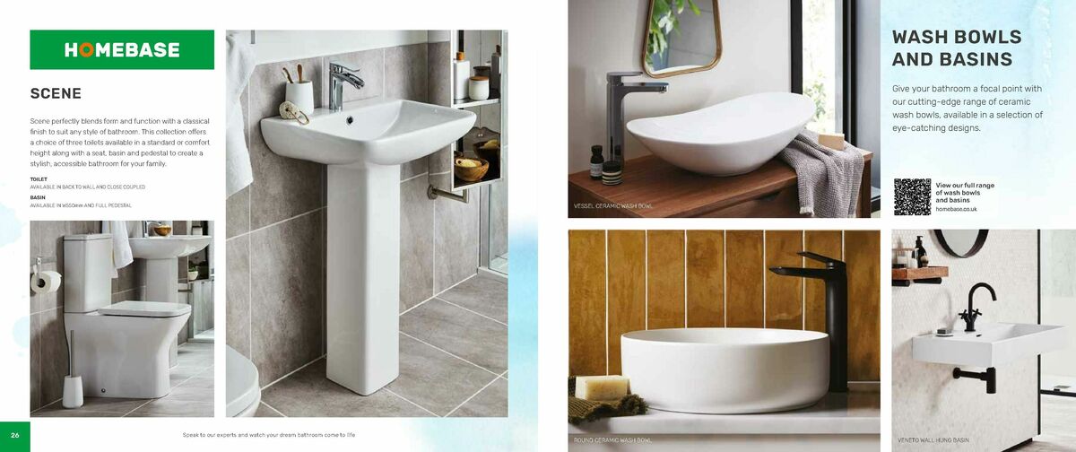 Homebase Bathrooms Brochure Offers from 14 December