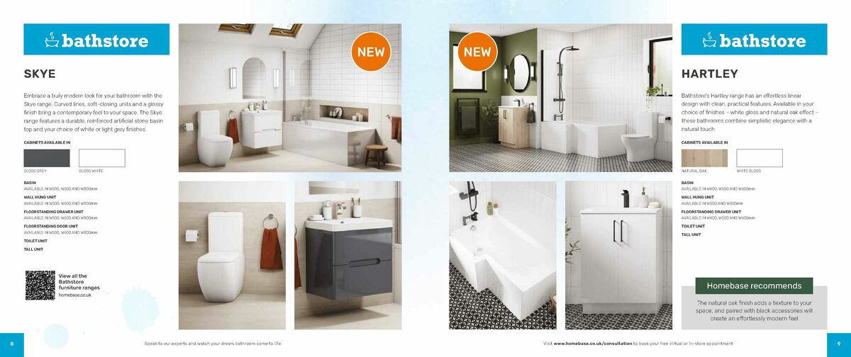 Homebase Bathrooms Brochure Offers from 14 December