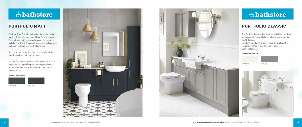 Homebase Bathrooms Brochure Offers from 14 December