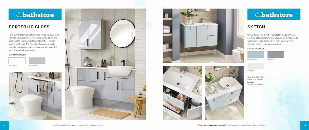 Homebase Bathrooms Brochure Offers from 14 December