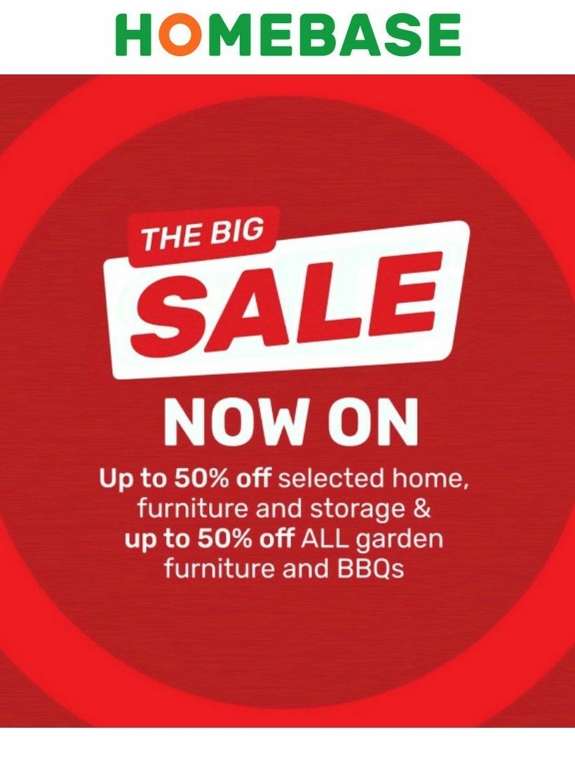 Homebase Offers from 5 July