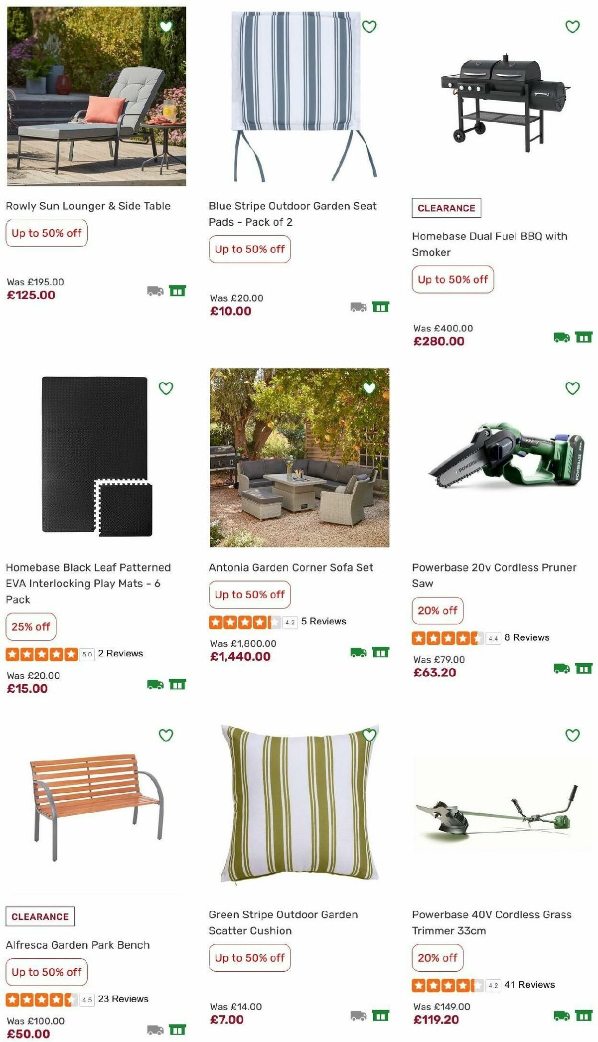 Homebase Offers from 5 July