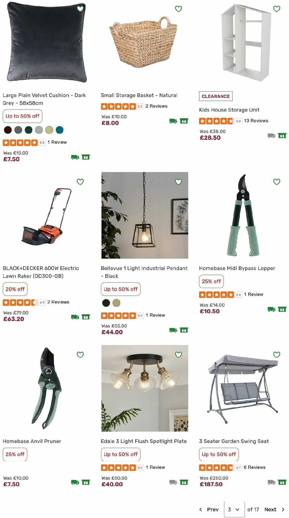 Homebase Offers from 5 July