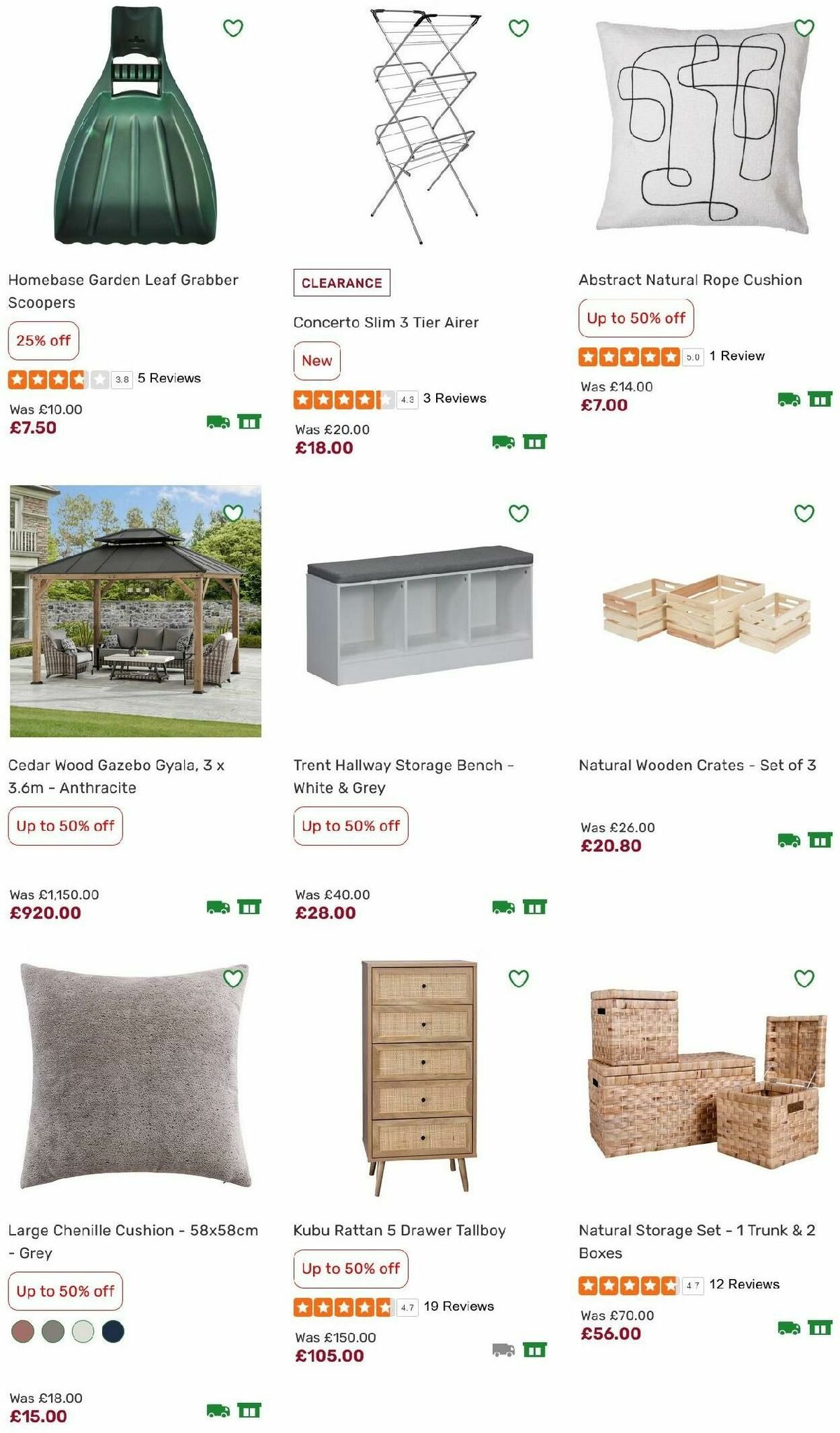 Homebase Offers from 5 July