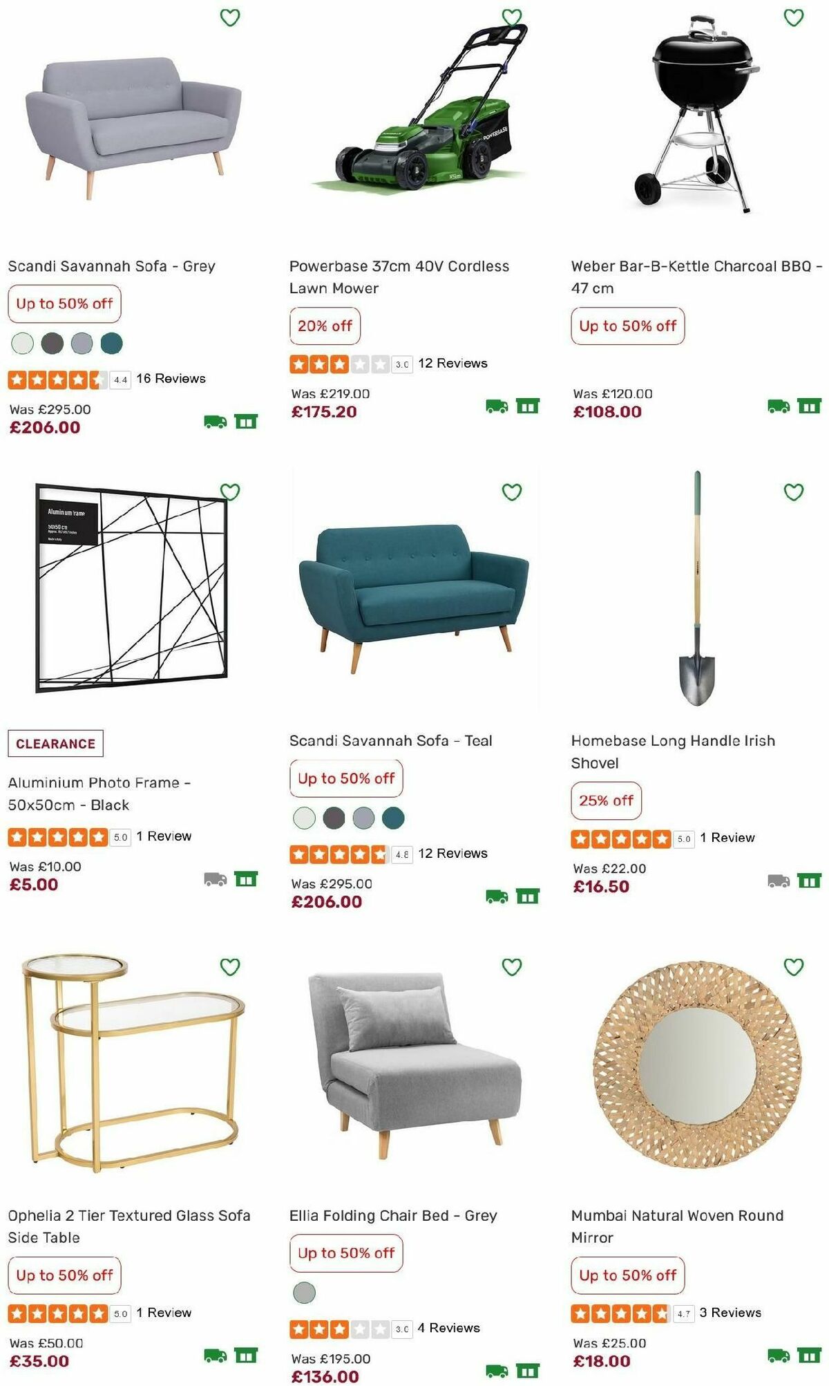 Homebase Offers from 5 July