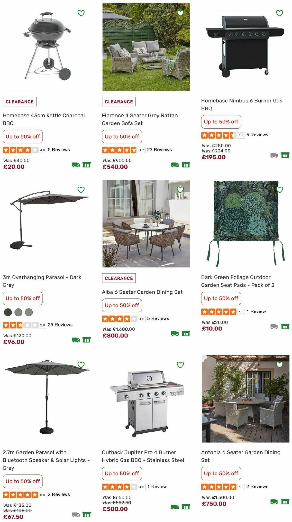 Homebase Offers from 5 July