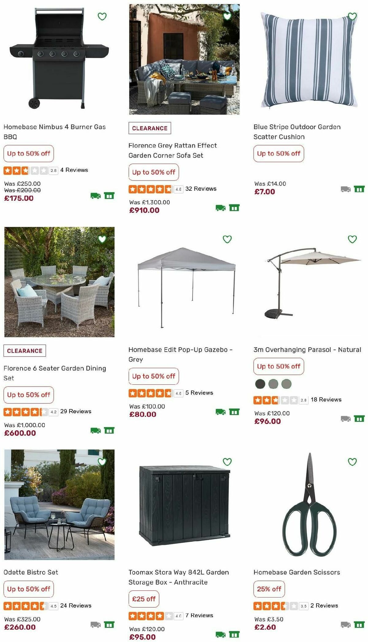 Homebase Offers from 5 July