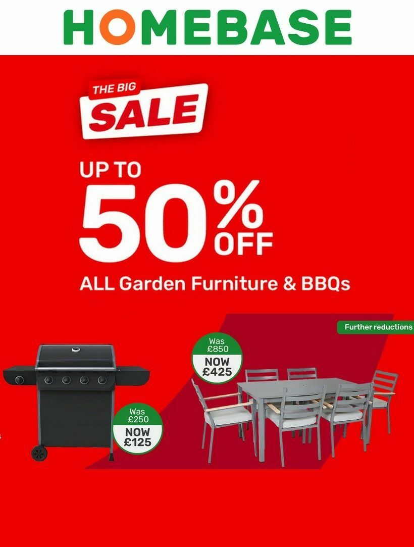 Homebase Offers from 18 July