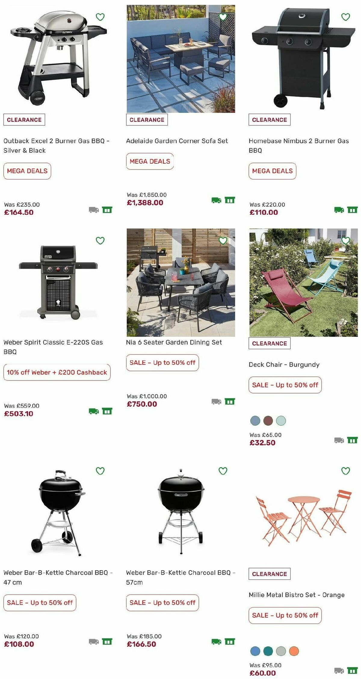 Homebase Offers from 18 July