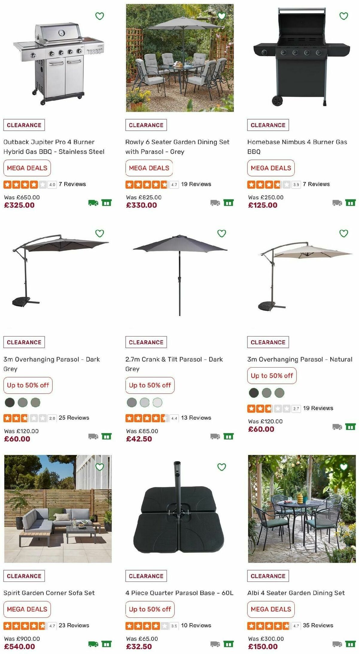 Homebase Offers from 2 August