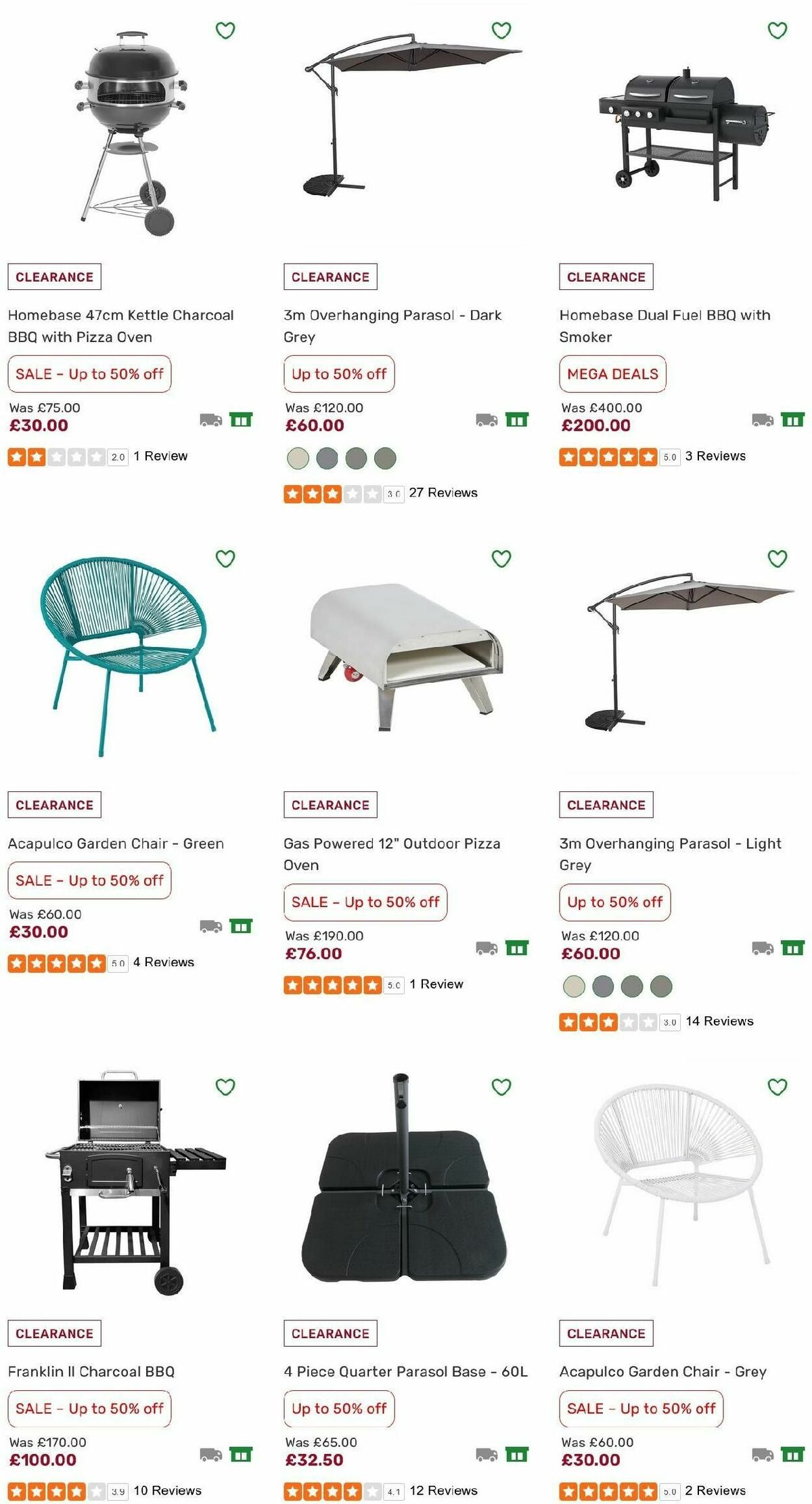 Homebase Offers from 18 August