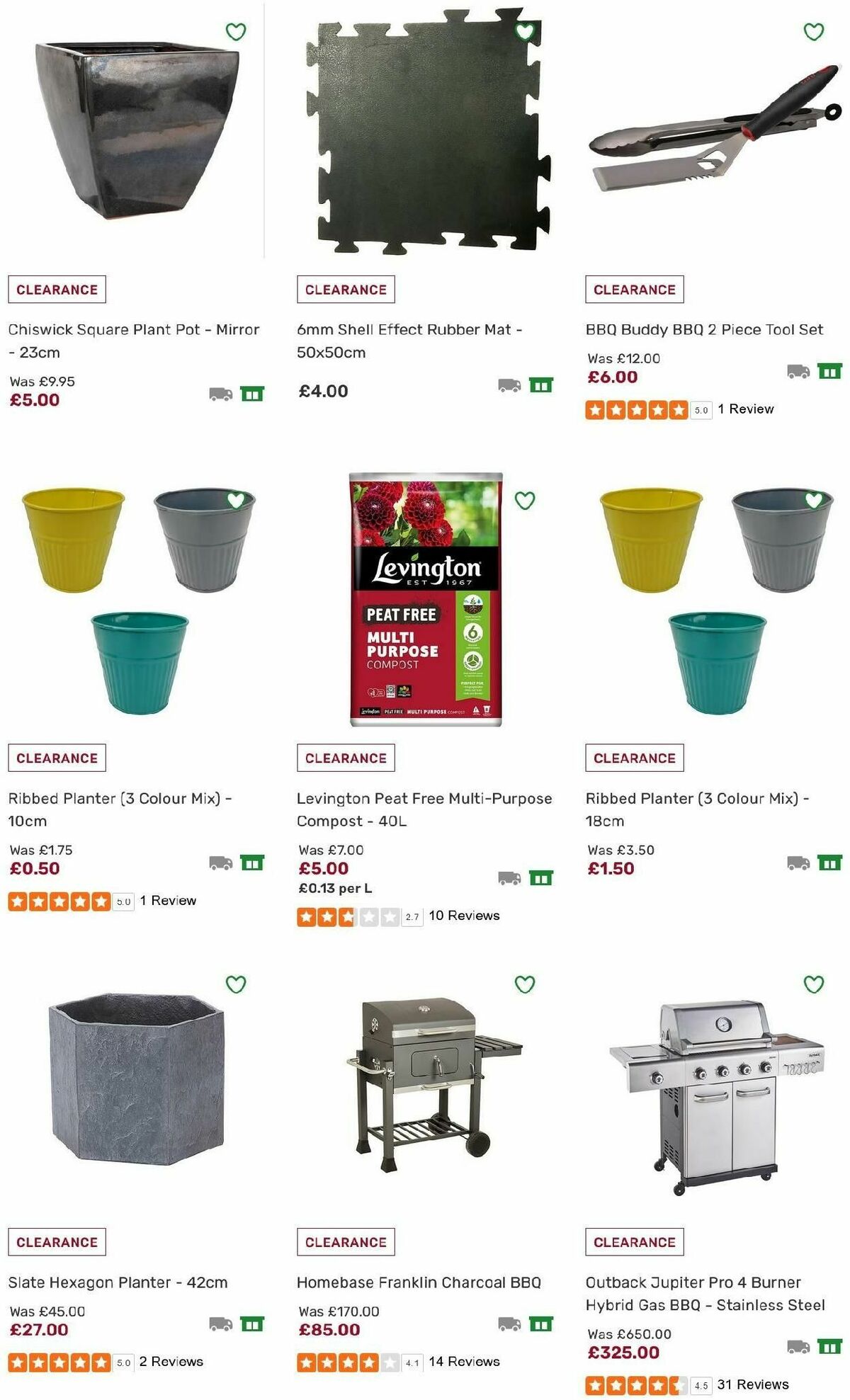 Homebase Offers from 27 August