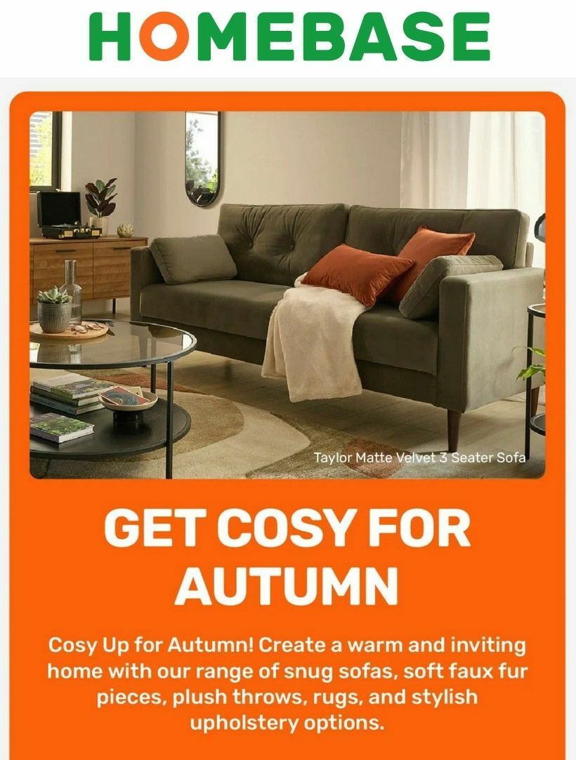 Homebase Offers from 18 September