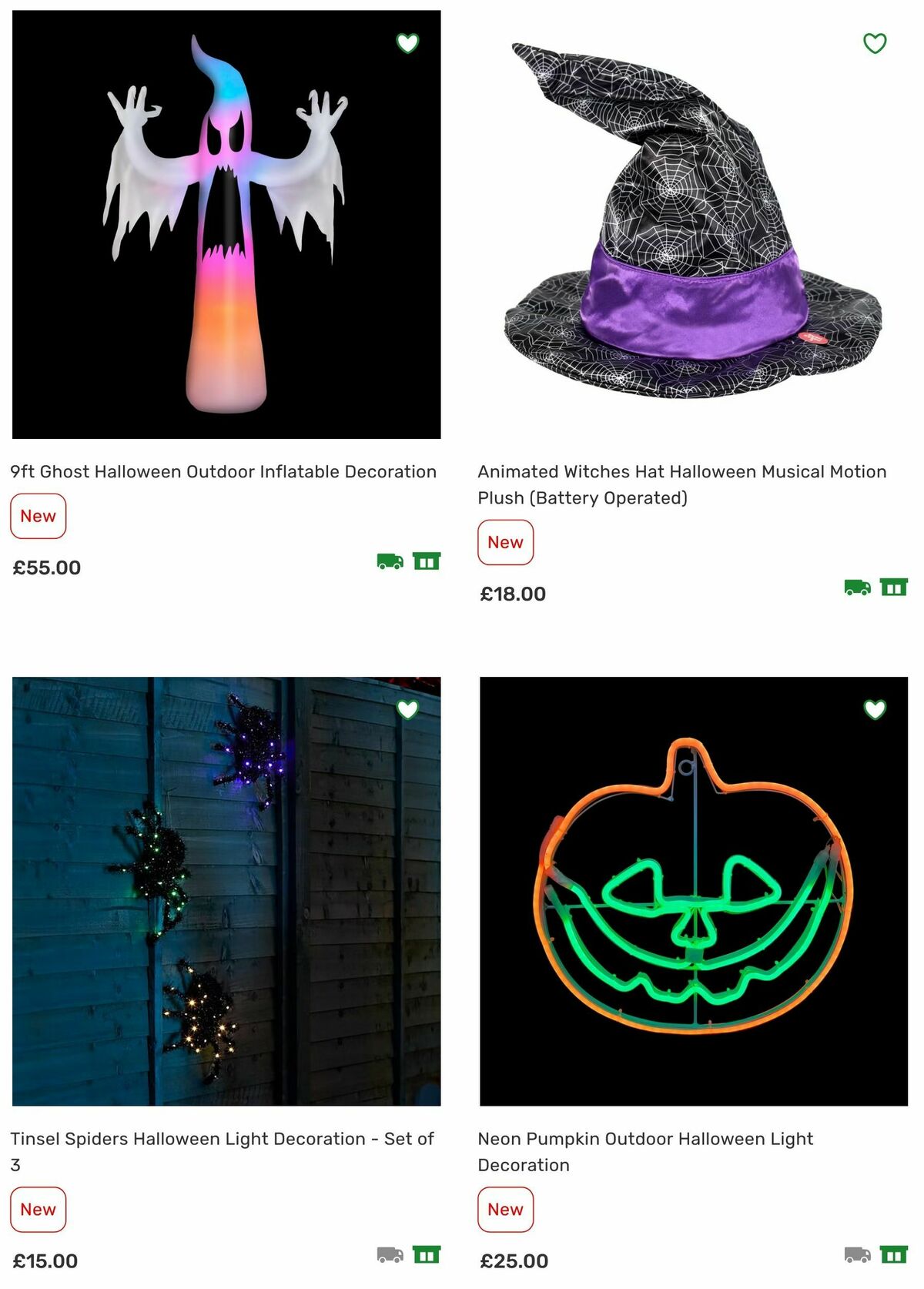 Homebase Halloween Offers from 4 October