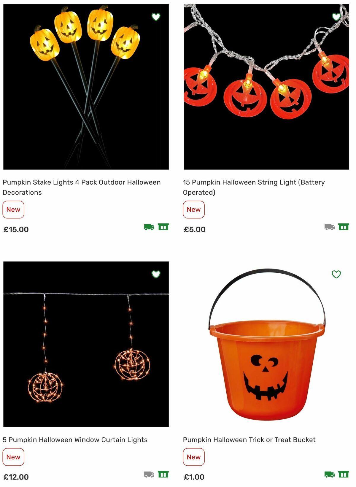 Homebase Halloween Offers from 4 October