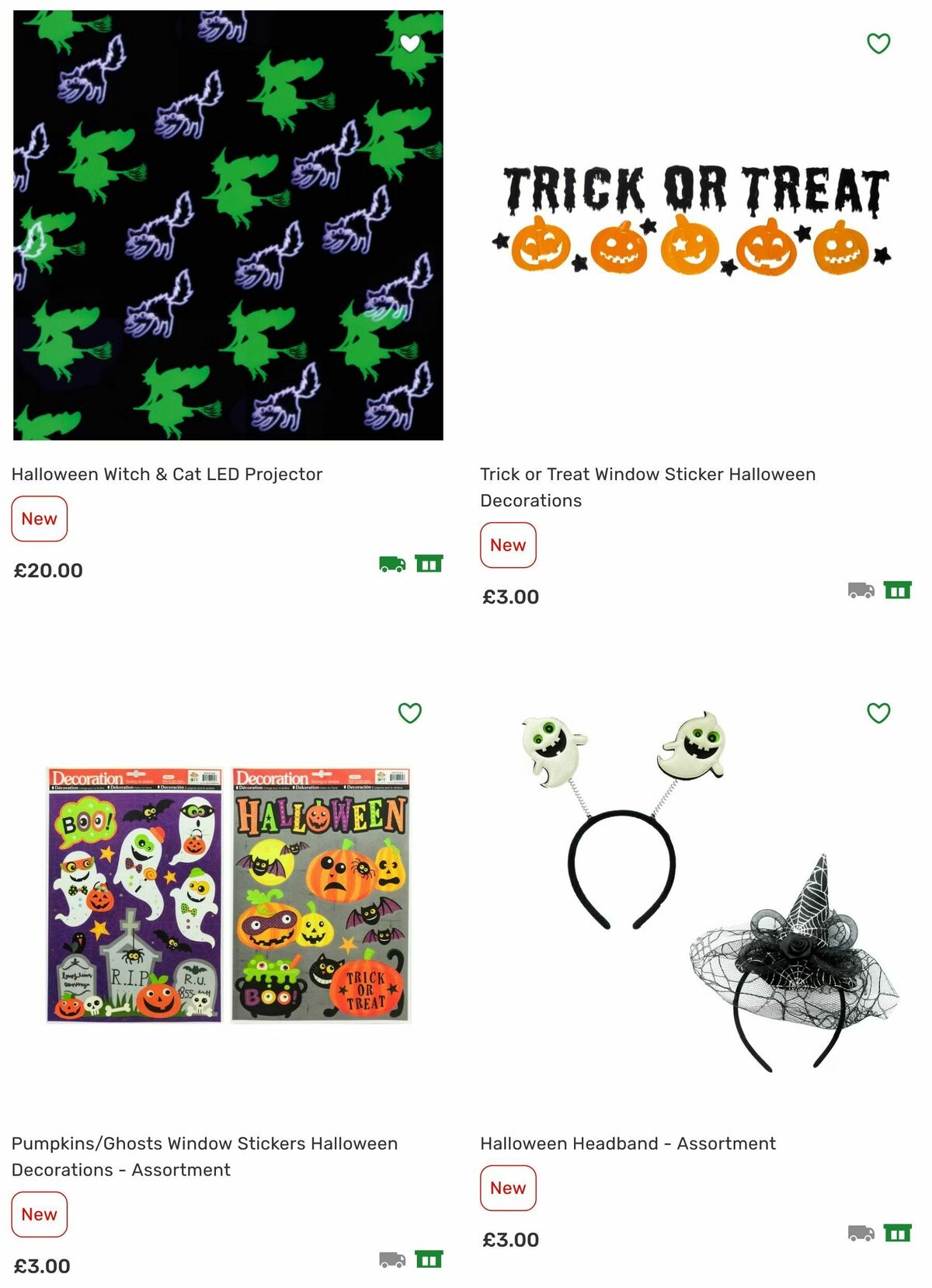 Homebase Halloween Offers from 4 October