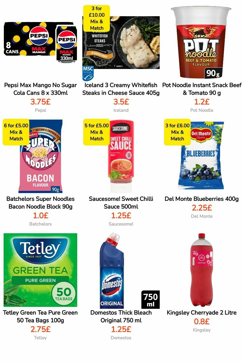 Iceland Offers from 3 May