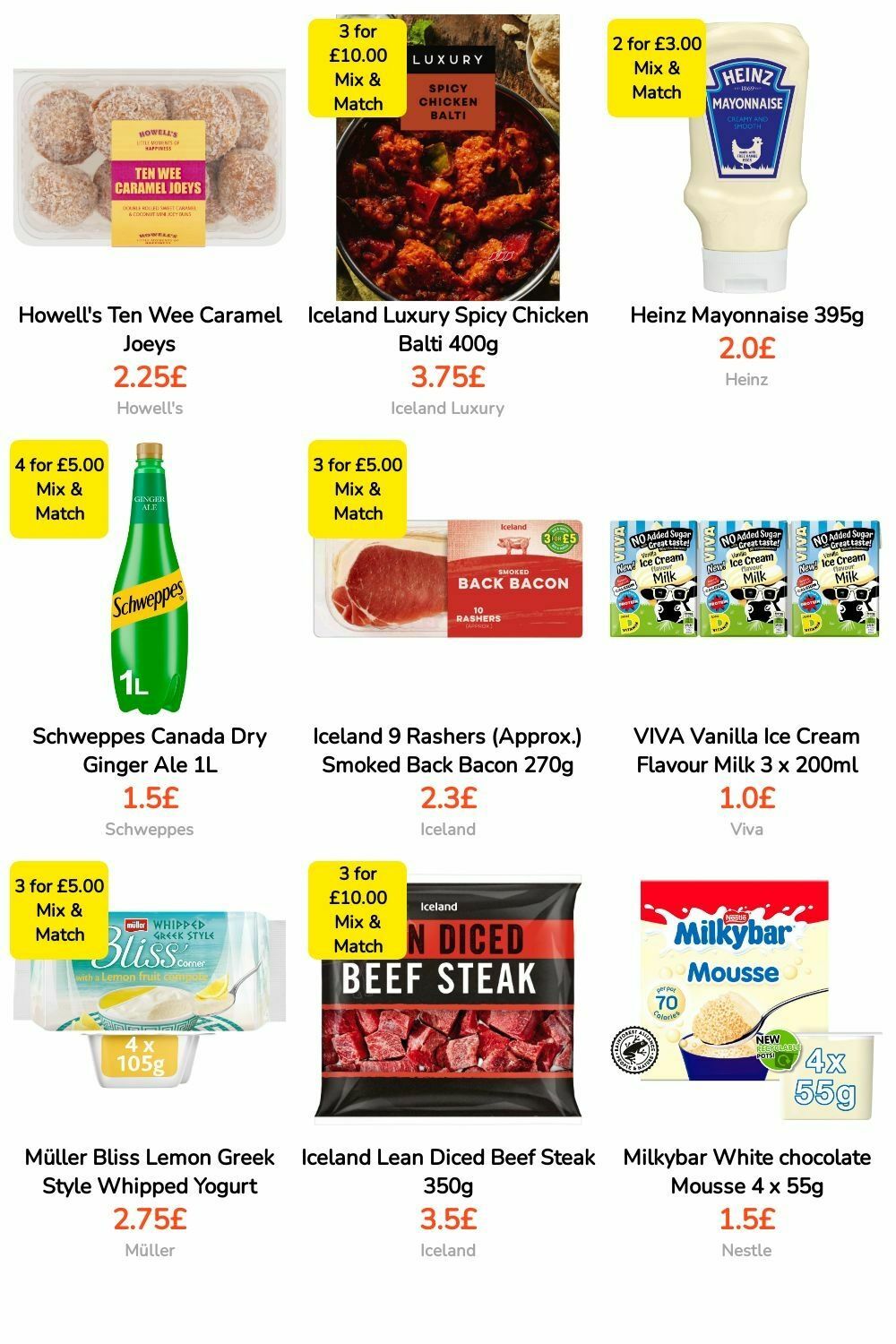 Iceland Offers from 12 May