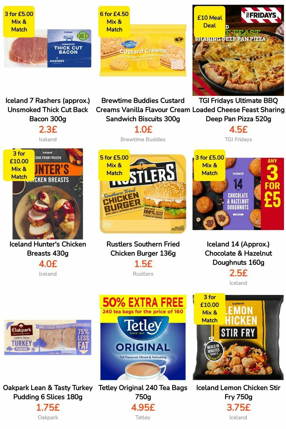 Iceland Offers from 12 May