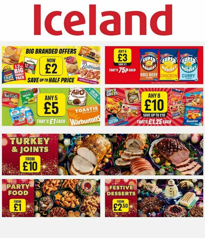 Iceland Offers from 21 November