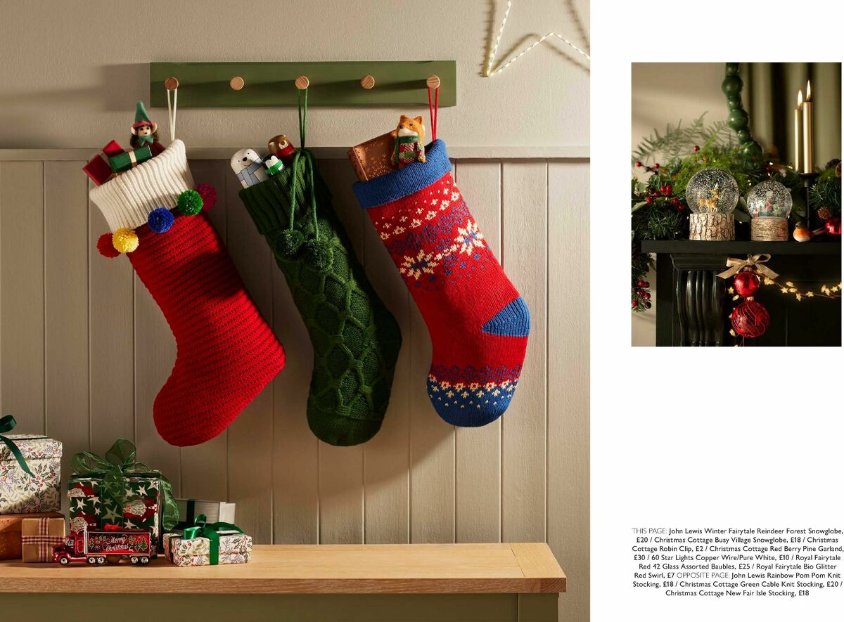 John Lewis Christmas Lookbook Offers from 6 October