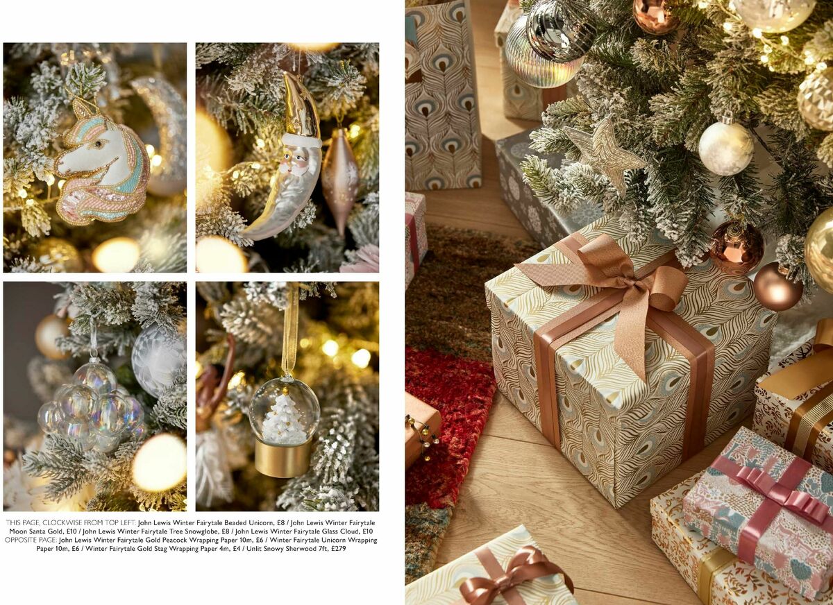 John Lewis Christmas Lookbook Offers from 6 October