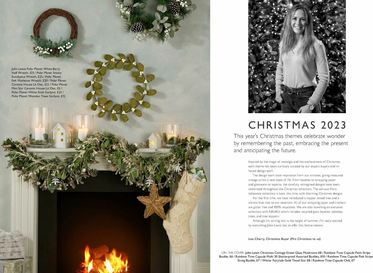 John Lewis Christmas Lookbook Offers from 6 October