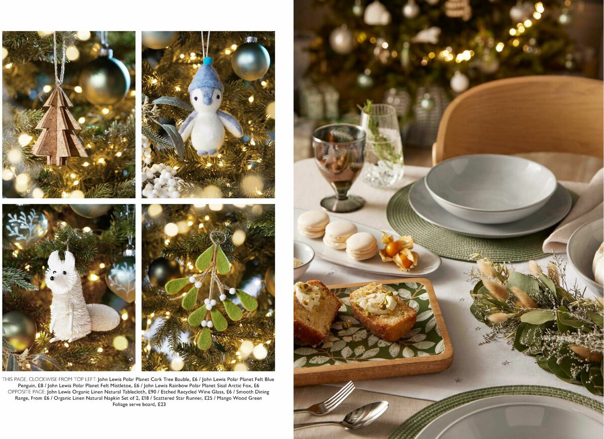 John Lewis Christmas Lookbook Offers from 6 October