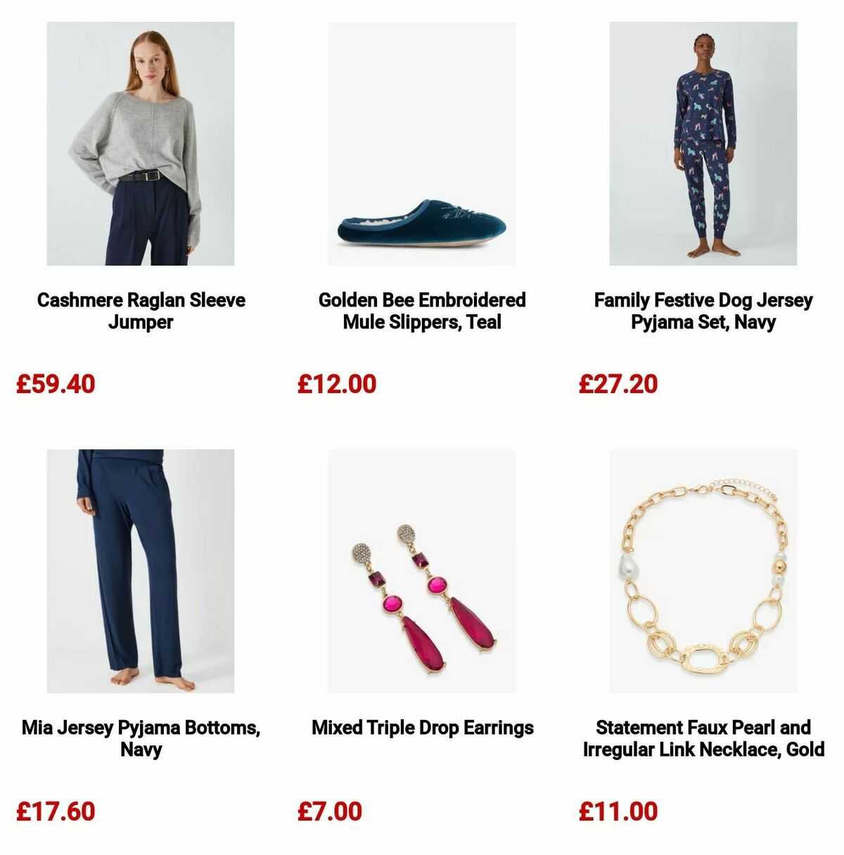 John Lewis Offers from 29 December