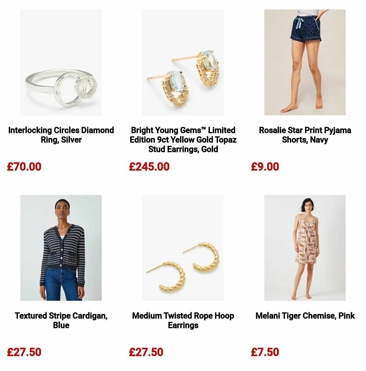 John Lewis Offers from 29 December