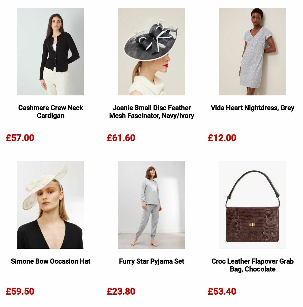 John Lewis Offers from 29 December