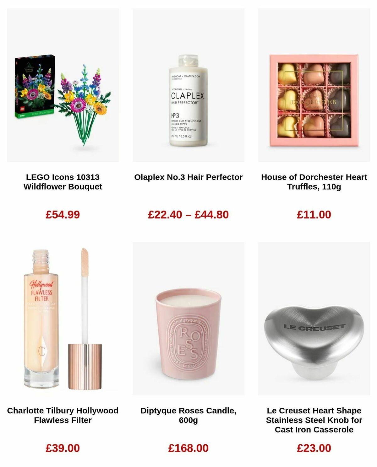 John Lewis Valentine's Day Offers from 25 January