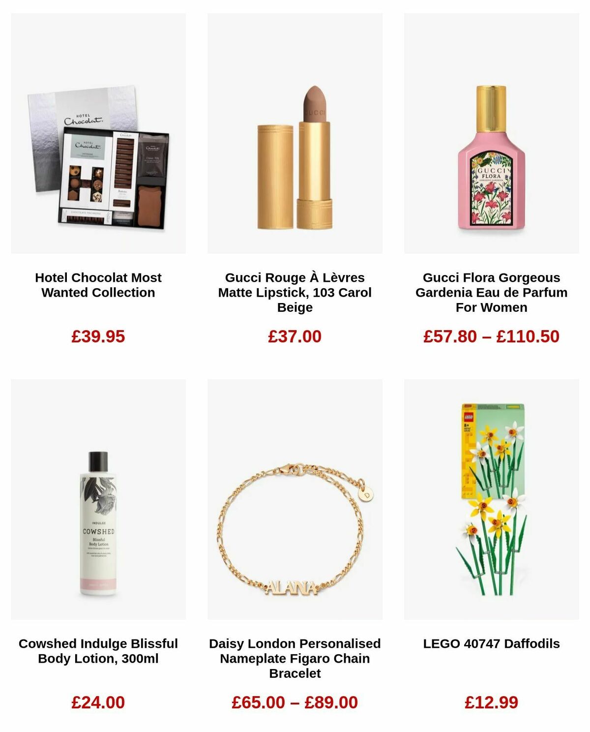 John Lewis Valentine's Day Offers from 25 January