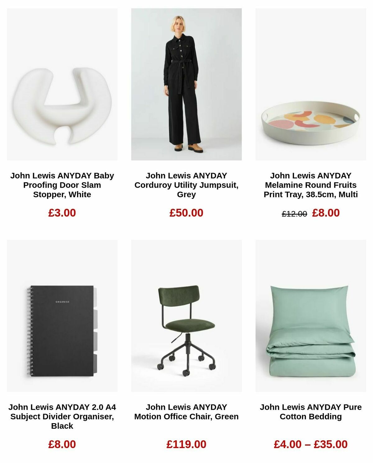 John Lewis Offers from 25 January