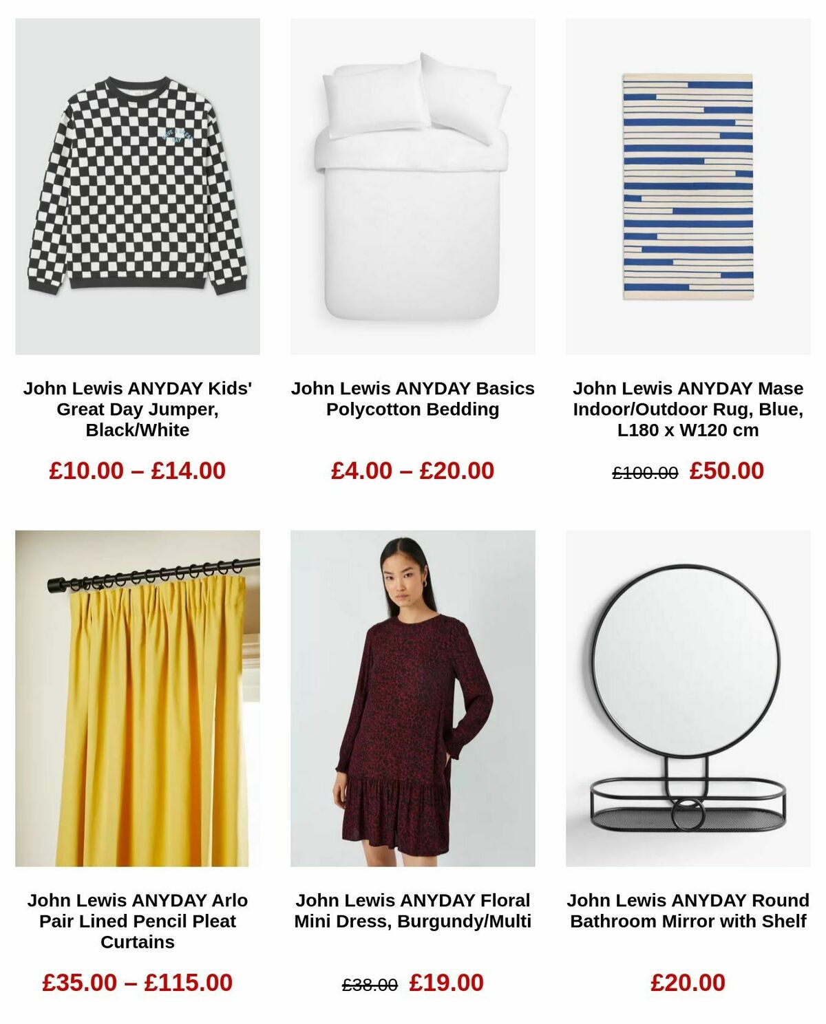 John Lewis Offers from 25 January