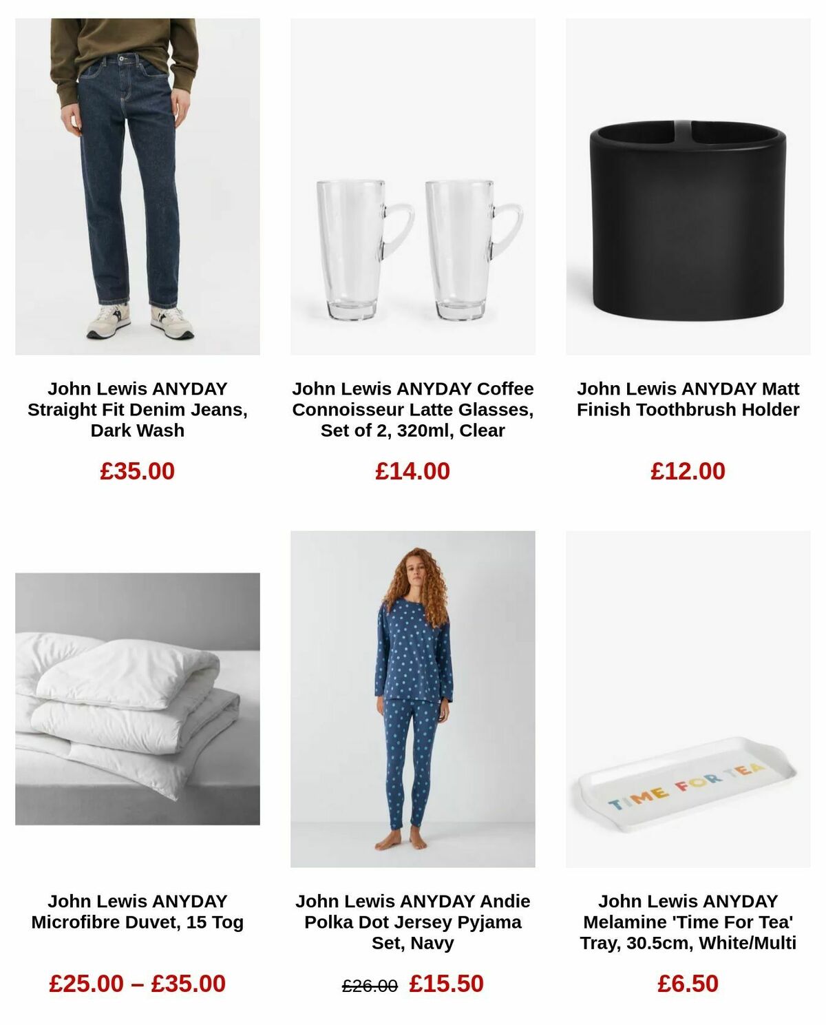 John Lewis Offers from 25 January