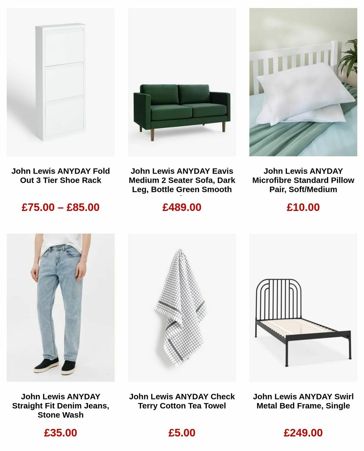 John Lewis Offers from 25 January