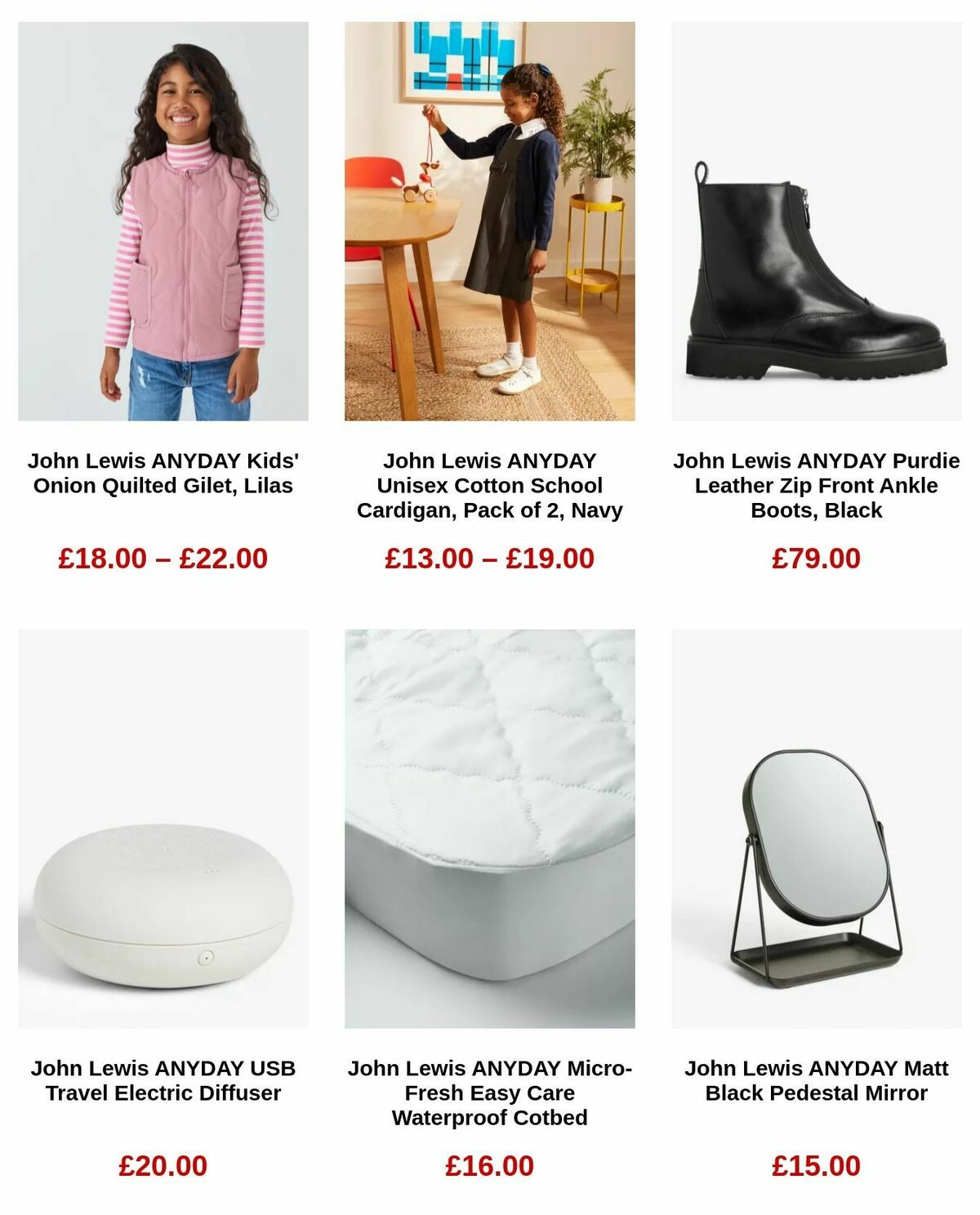 John Lewis Offers from 25 January